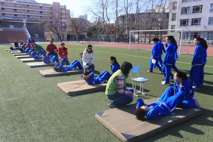 北京二十中学2014届初三年级中考体育一模测试