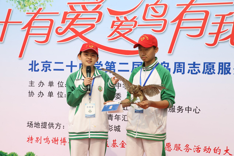 二十有爱，爱鸟有我——记北京二十中学第二届“爱鸟周”活动