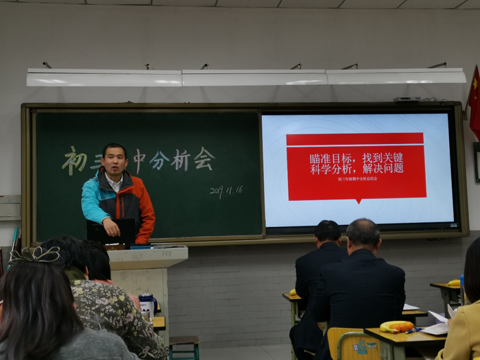 找准问题再出发，凝心聚力创辉煌——记2020届初三年级分析会