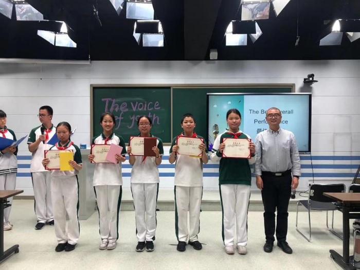 “THE VOICE OF YOUTH” English Reading Contest——北京市第二十中学举办初一年级校园英语朗诵比赛