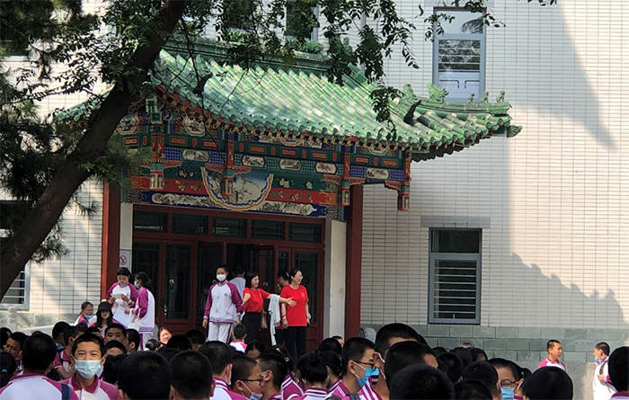 诚挚祝福 温暖二十——初二生物、地理中考送考