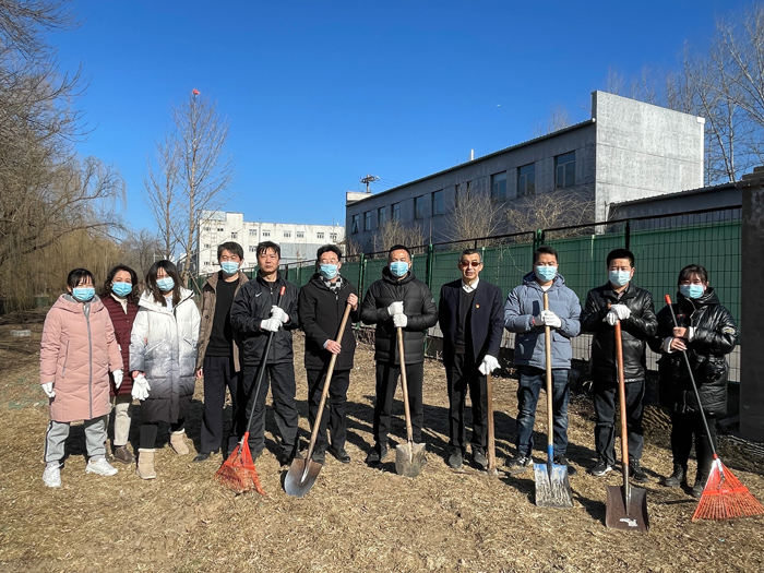 学校是我家，美丽靠大家——北京市第二十中学党委乐群党支部开展环境卫生大扫除活动