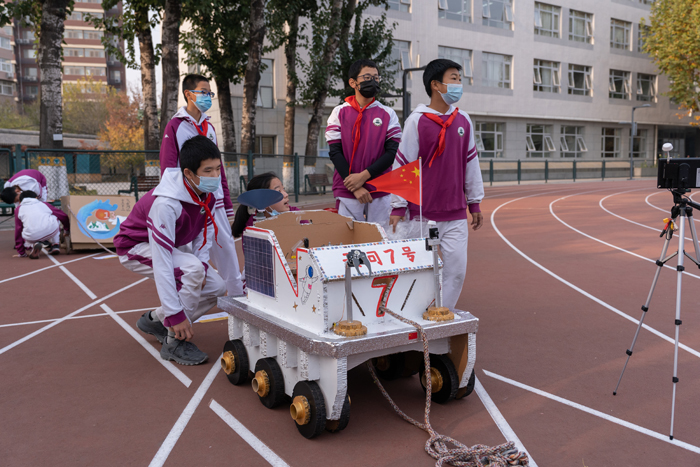 北京市第二十中学2022年校园科技节主题活动之“创意纸板车”比赛顺利开赛